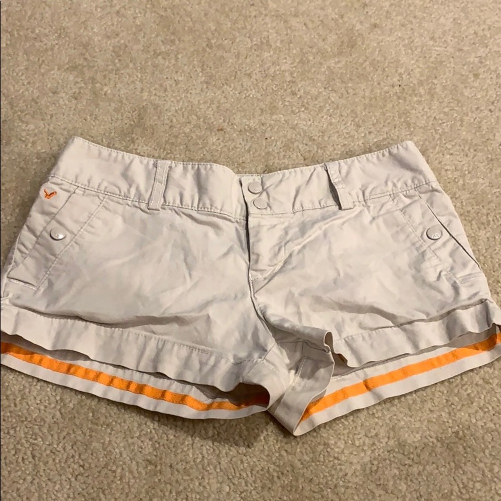 American Eagle Stretch shorts  - khaki size 4